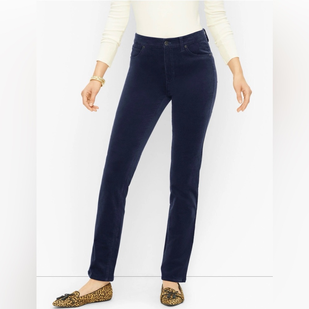 Talbots straight leg corduroy pants‎ size 14